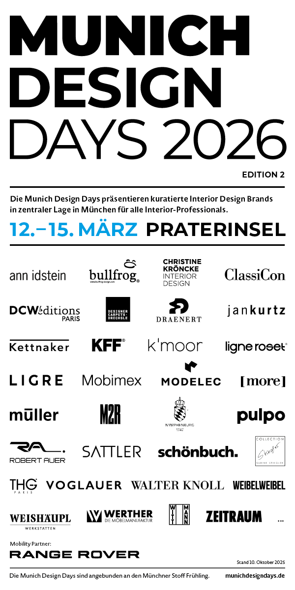 MUNICH DESIGN DAYS 2026