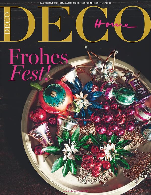 Cover von DECO HOME Nr. 5/23 mit DECO GUIDE 2024