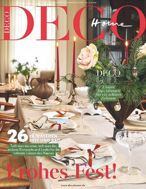 Cover von DECO HOME Nr. 4/26 - mit DECO GUIDE 2027