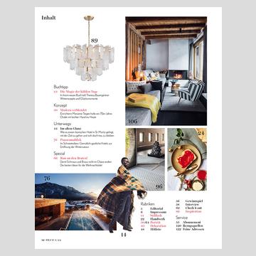 Buchauszug 2 von DECO HOME Nr. 5/23 mit DECO GUIDE 2024