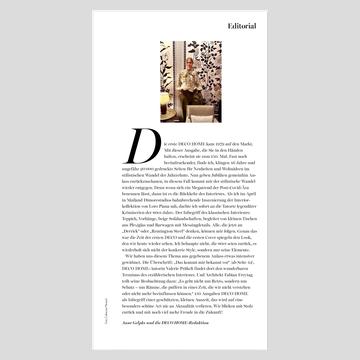 Buchauszug 3 von DECO HOME 5/25 - mit DECO GUIDE 2026
