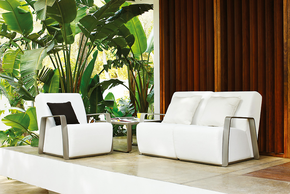 Gartenmöbel Club von Gloster auf DECO.de