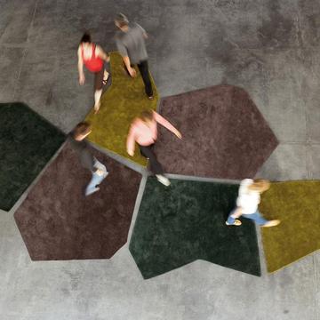 Puzzle-Teppich von Nanimarquina