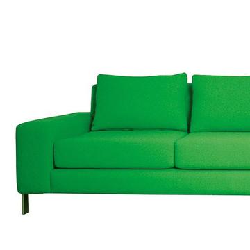 Quietschgrünes Sofa von Portobello