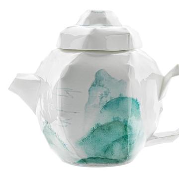 Designer-Teekanne von der Porzellan Manufaktur Nymphenburg