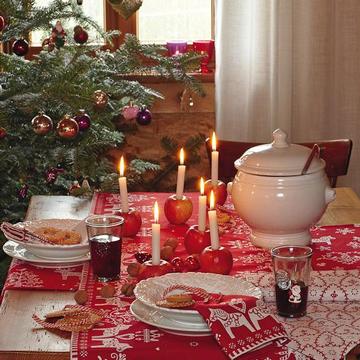 Tischdecke für Weihnachten von Apelt