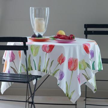 Tischdecke mit Tulpen-Motiv von Apelt