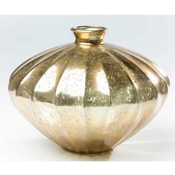 Goldene Vase aus der Kollektion GOBI von Kare