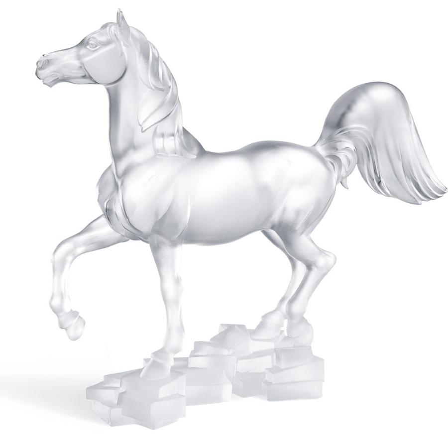 Bild: Figur Bucéphale Horse von Lalique aus Kollektion Byzance